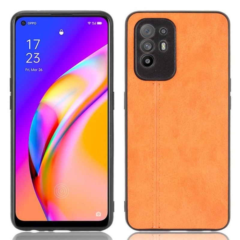 Hülle Für Oppo A94 5G Ledereffekt