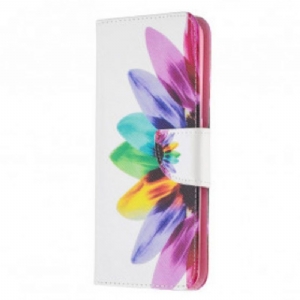 Lederhüllen Für Oppo A94 5G Aquarellblume