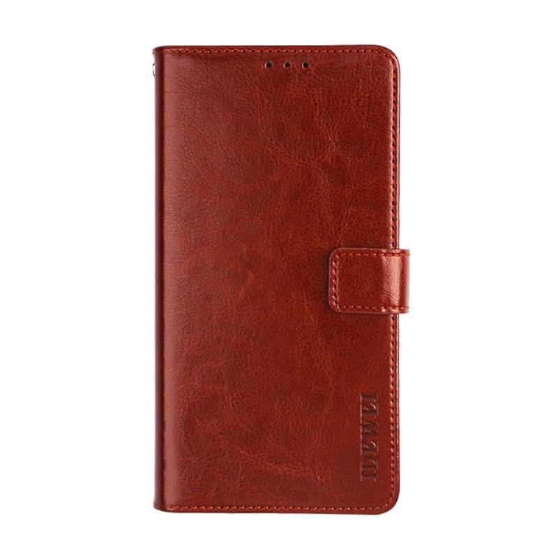 Lederhüllen Für Oppo A94 5G Flip Case Idewei Folio Lederoptik