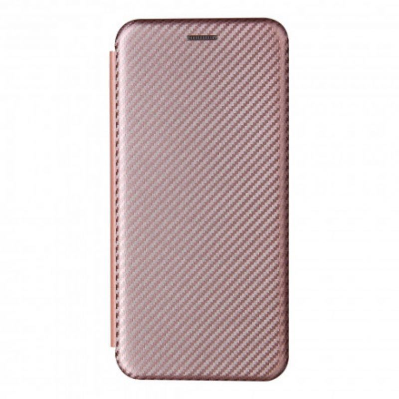 Schutzhülle Für Oppo A94 5G Flip Case Farbiges Carbon-silikon