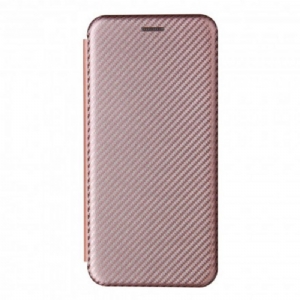 Schutzhülle Für Oppo A94 5G Flip Case Farbiges Carbon-silikon