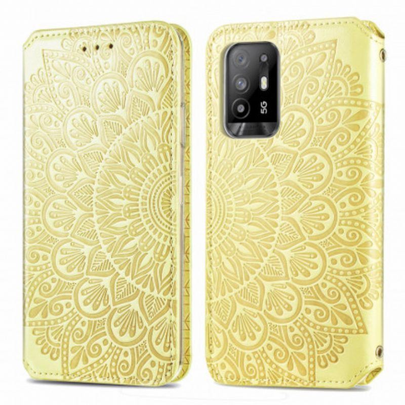 Schutzhülle Für Oppo A94 5G Flip Case Mandala