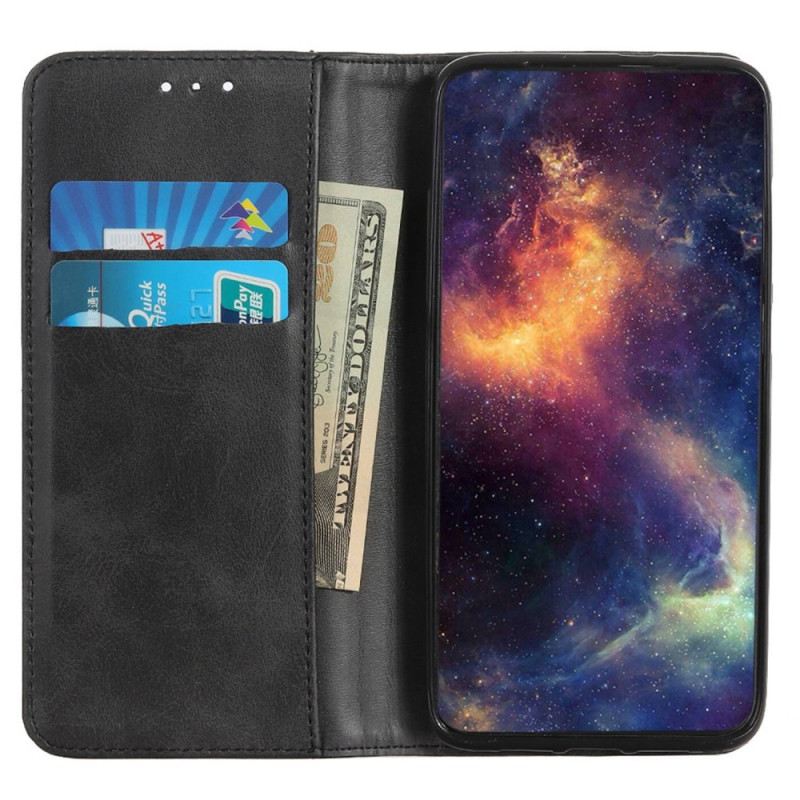 Flip Case Samsung Galaxy S24 Fe Klassische Textur