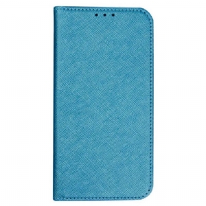 Flip Case Samsung Galaxy S24 Fe Kreuztextur