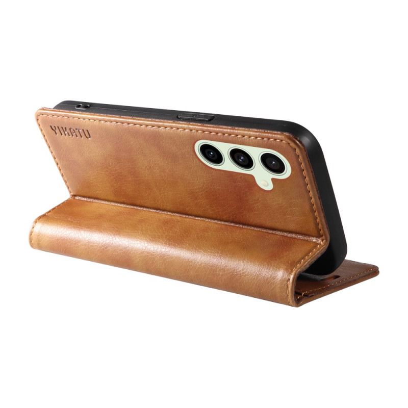 Flip Case Samsung Galaxy S24 Fe Vintage Yikatu