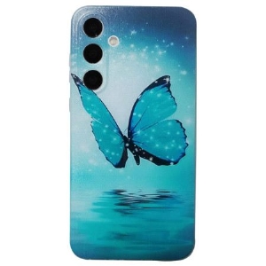 Hülle Samsung Galaxy S24 Fe Handyhülle Blauer Schmetterling