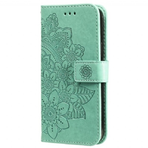 Lederhüllen Samsung Galaxy S24 Fe Mandala-druck