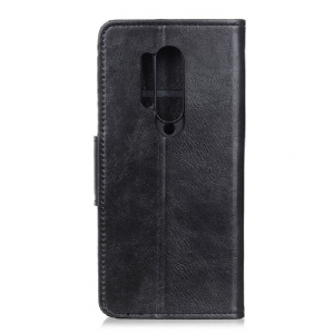 Case Für OnePlus 8 Pro Flip Case Stützfunktion Aus Kunstleder