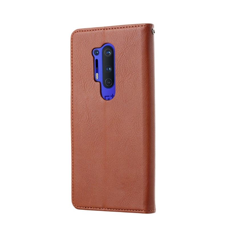 Flip Case Für OnePlus 8 Pro Standkoffer Kartenhalter