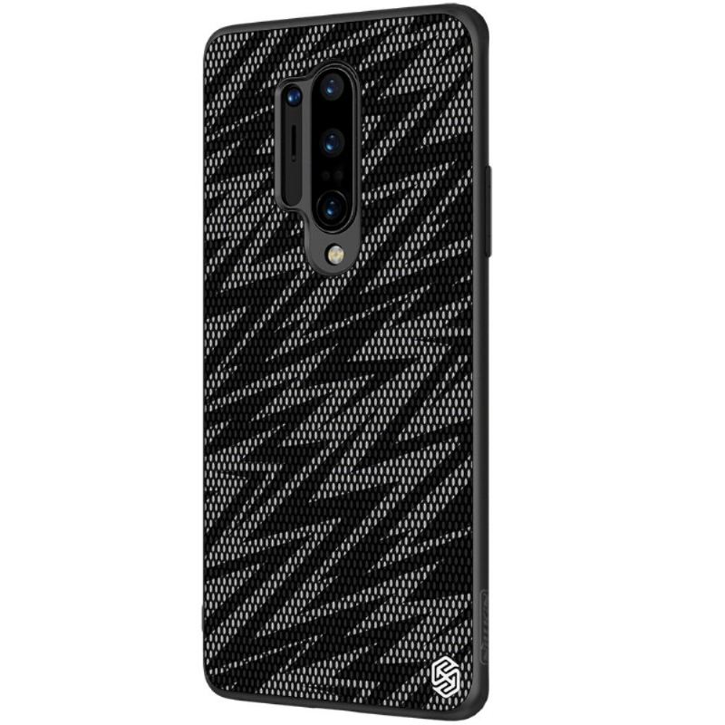 Handyhülle Für OnePlus 8 Pro Glänzende Serie - Schwarz / Grau