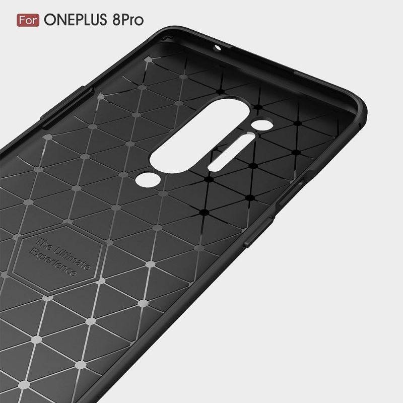 Handyhülle Für OnePlus 8 Pro Janice In Kohlegebürstetem Gel