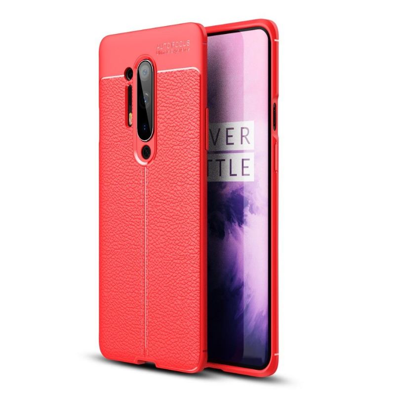 Hülle Für OnePlus 8 Pro Finishing-gel Für Kunstleder