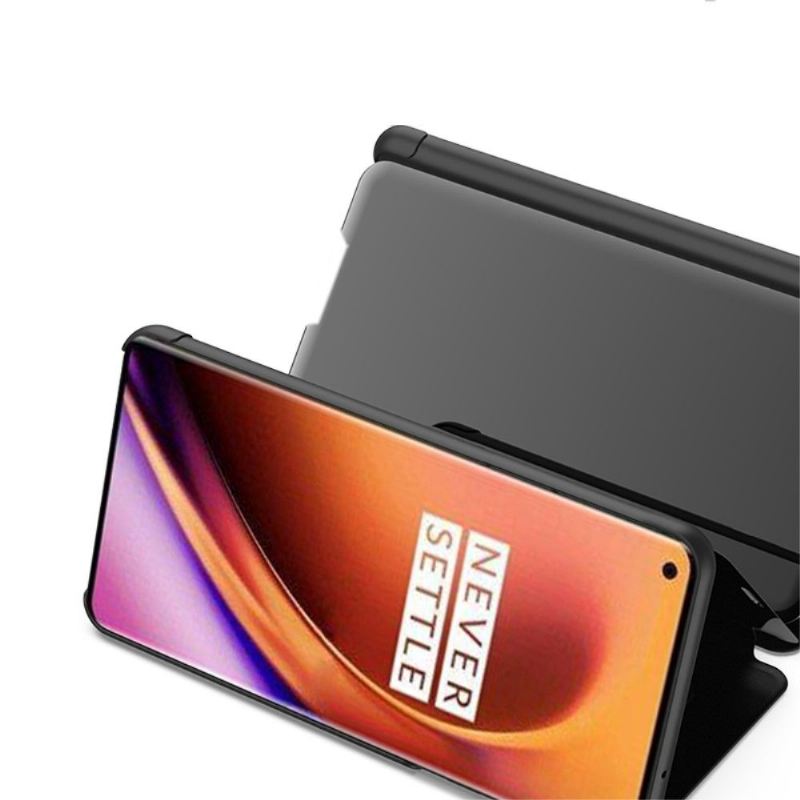 Hülle Für OnePlus 8 Pro Flip Case Spiegeleffekt