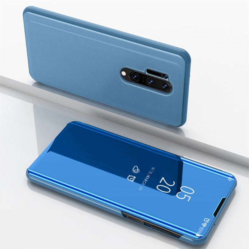 Hülle Für OnePlus 8 Pro Flip Case Spiegeleffekt