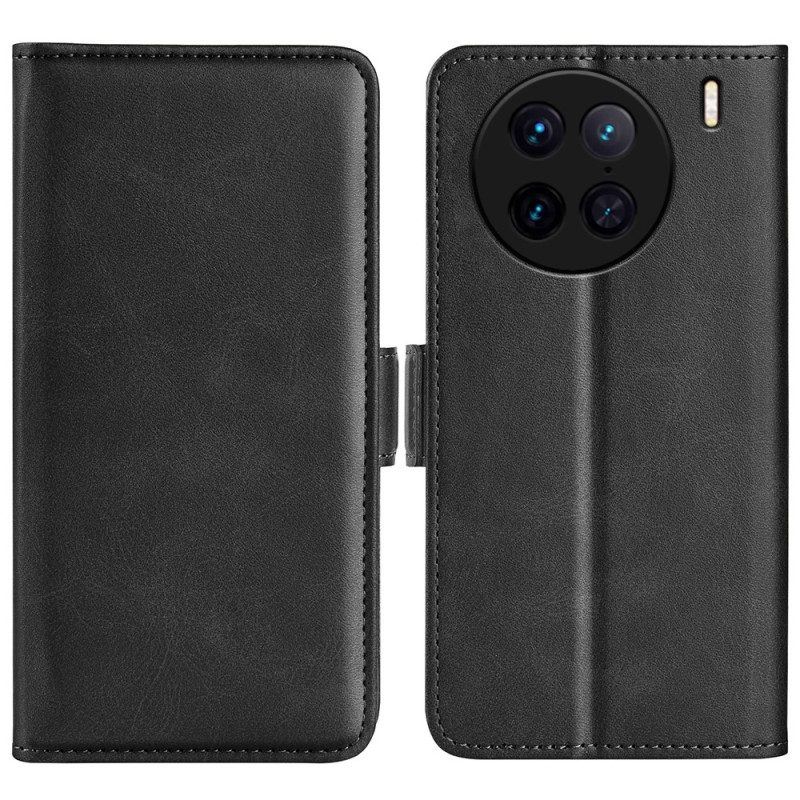 Flip Case Für Vivo X90 Pro Doppelter Verschluss