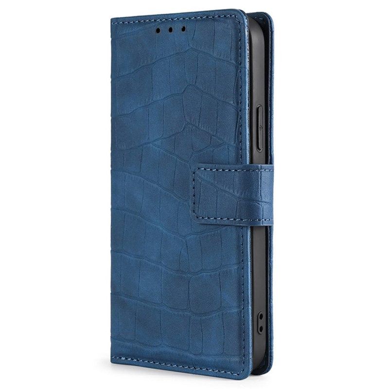 Flip Case Für Vivo X90 Pro Krokodil