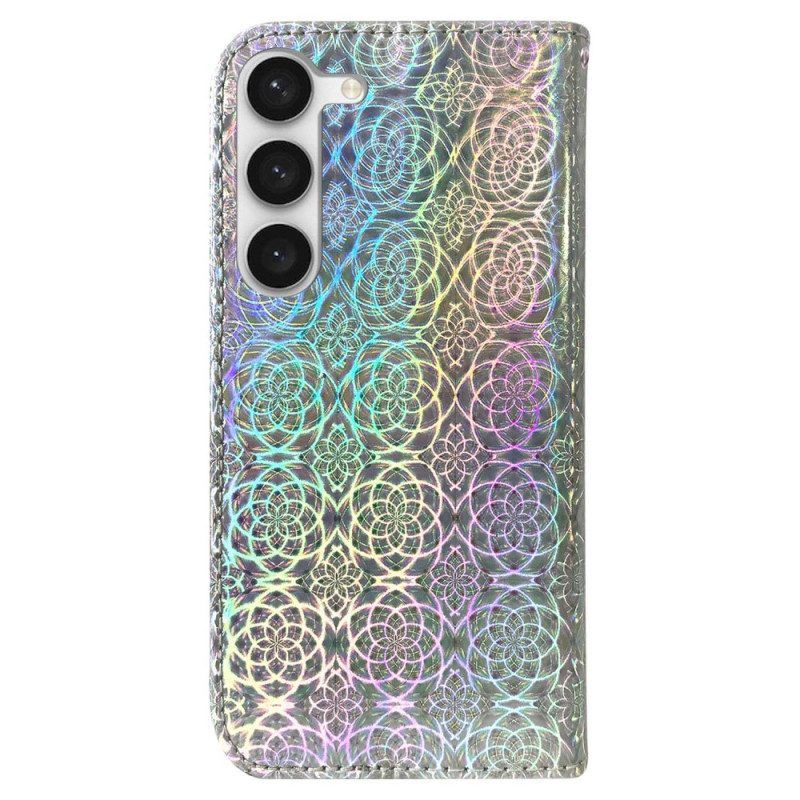 Flip Case Für Samsung Galaxy S23 Plus 5G Disco-stil