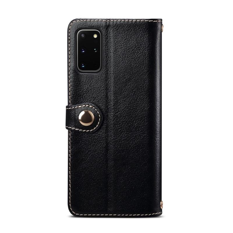 Flip Case Für Samsung Galaxy S20 Plus Premium-ledernaht