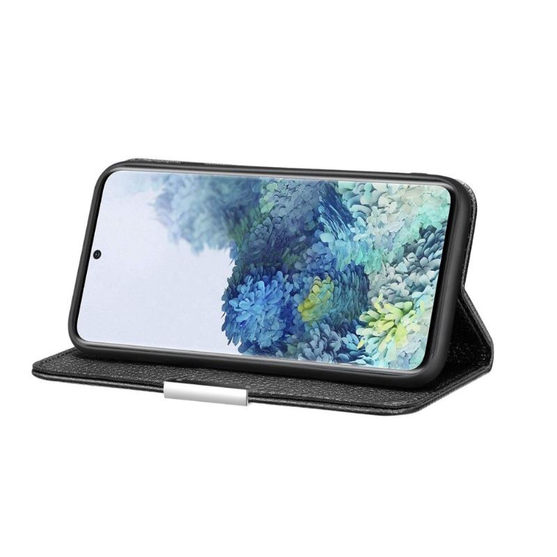 Handyhülle Für Samsung Galaxy S20 Plus Flip Case Genarbtes Kunstleder