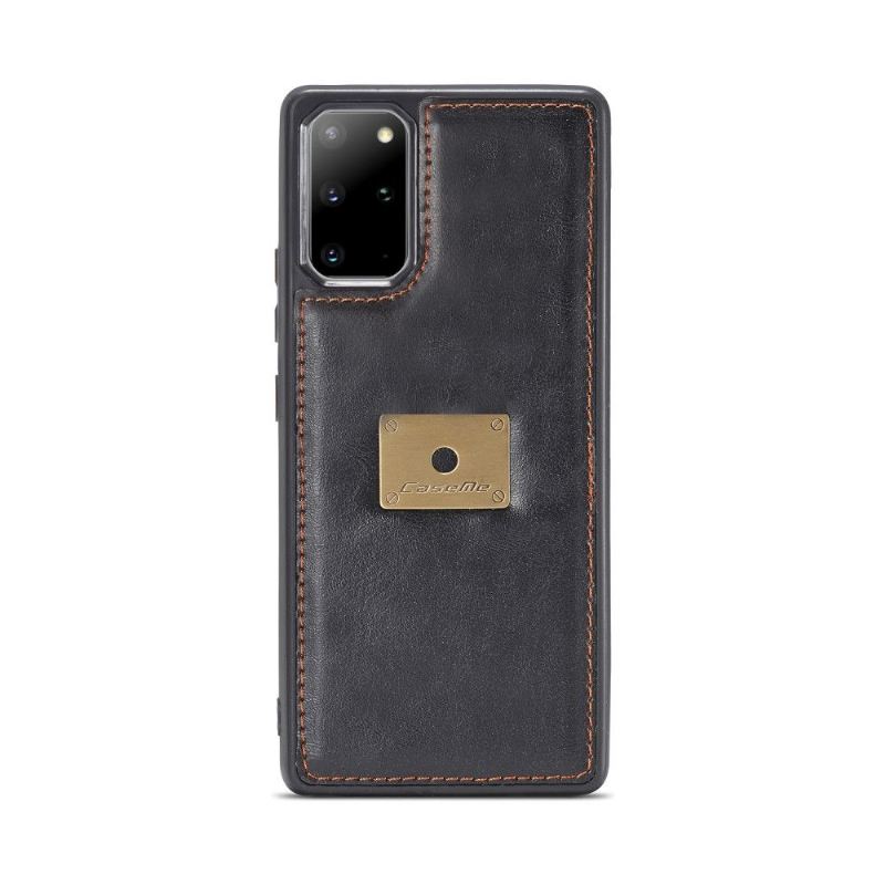 Handyhülle Lederhüllen Für Samsung Galaxy S20 Plus Schutzhülle Caseme Qin-serie