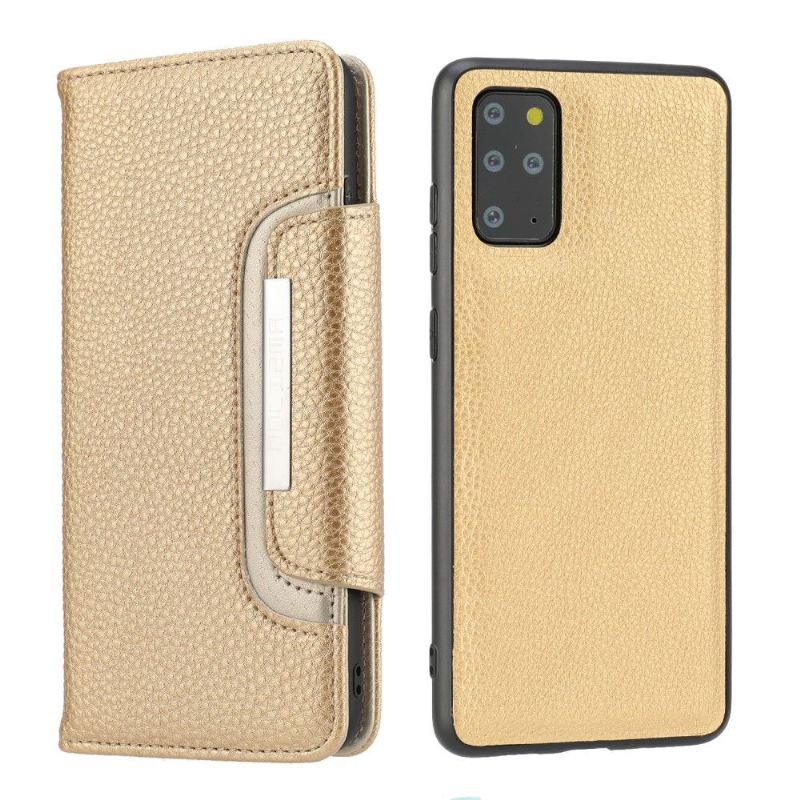 Hülle Flip Case Für Samsung Galaxy S20 Plus 2 in 1 Genarbter Ledereffekt