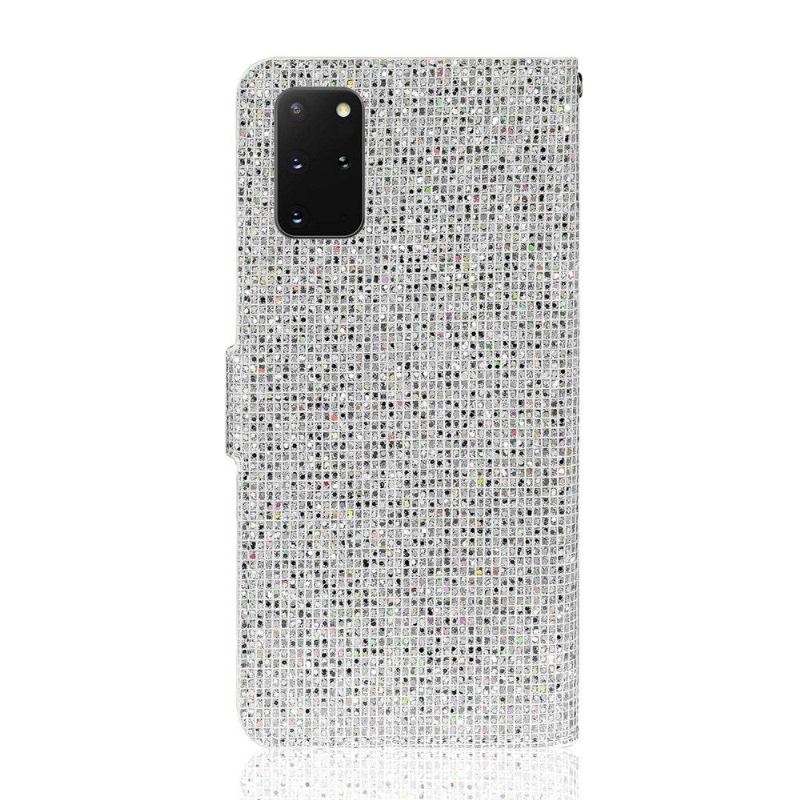 Lederhüllen Für Samsung Galaxy S20 Plus Schutzhülle Glitter-kartenhalter