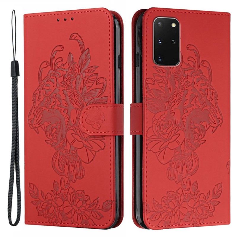 Lederhüllen Für Samsung Galaxy S20 Plus Tigerdesign