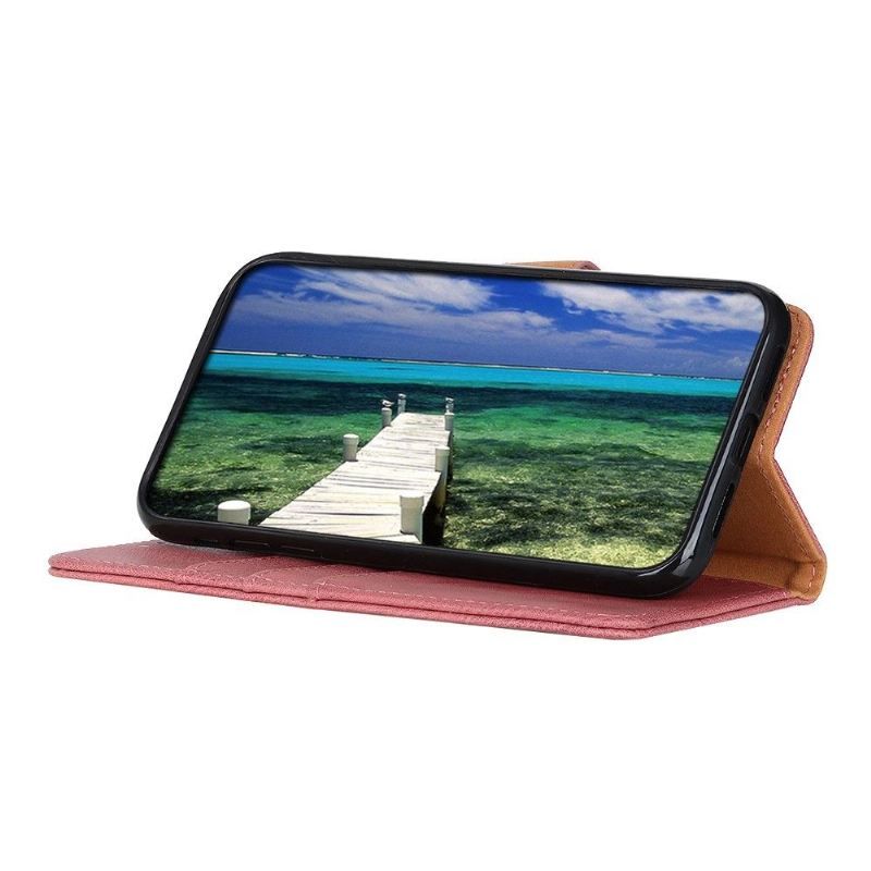 Flip Case Für Motorola Edge 20 Pro Khazneh Kartenetui Aus Kunstleder