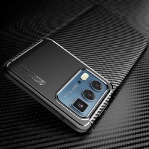 Hülle Für Motorola Edge 20 Pro Anti-Sturz Kohlefaser-stil