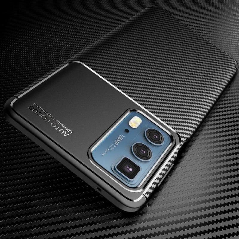 Hülle Für Motorola Edge 20 Pro Anti-Sturz Kohlefaser-stil