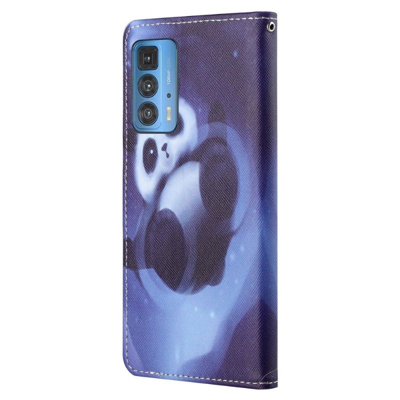 Lederhüllen Für Motorola Edge 20 Pro Panda