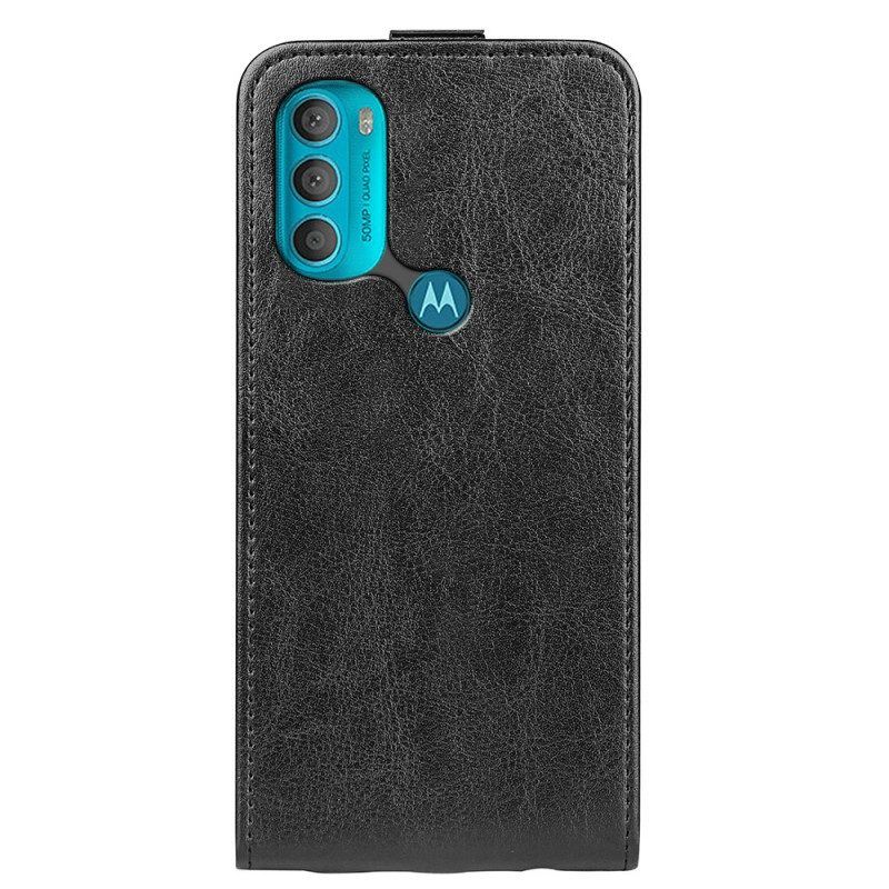 Flip Case Für Moto G71 5G Flip Case Faltendes Retro