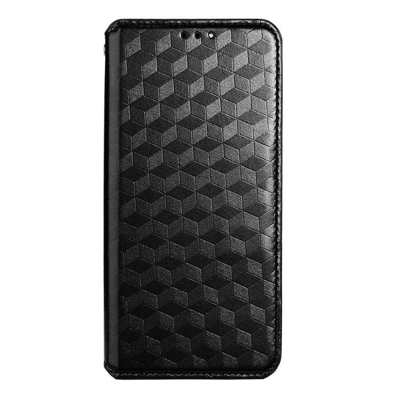 Schutzhülle Für Moto G71 5G Flip Case Diamant-ledereffekt