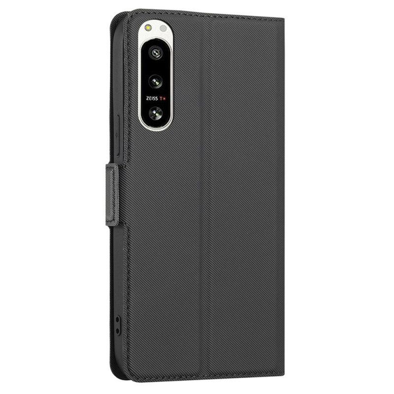 Schutzhülle Für Sony Xperia 5 IV Flip Case Ultrafeine Bicolor