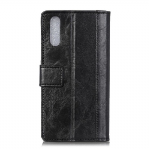 Case Für Sony Xperia L3 Premium-leder Mit Nieten