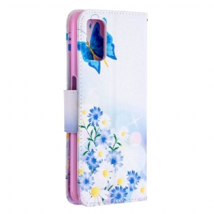 Case Für Oppo A72 Schmetterling Und Gänseblümchen