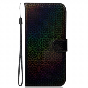 Flip Case Für Honor 90 Mit Kordel Strappy Disco