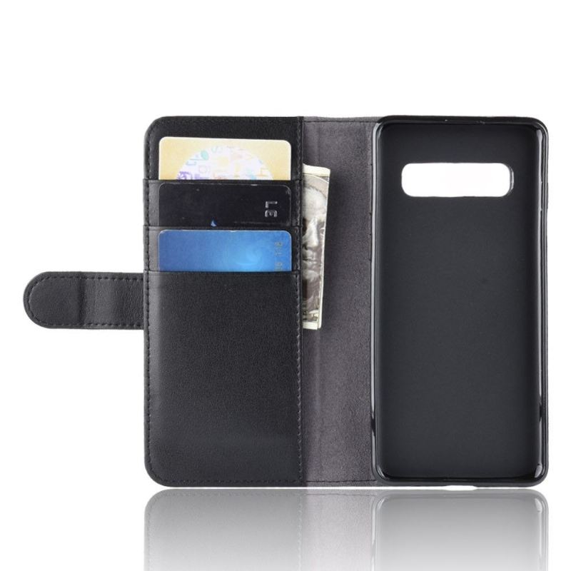 Case Für Samsung Galaxy S10 Plus Brieftasche Premium-leder