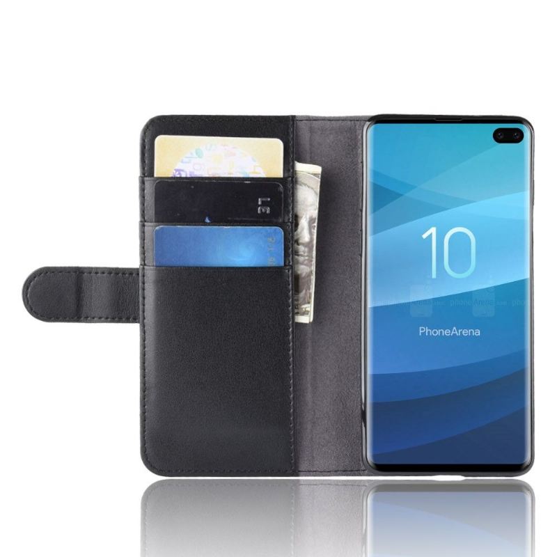 Case Für Samsung Galaxy S10 Plus Brieftasche Premium-leder