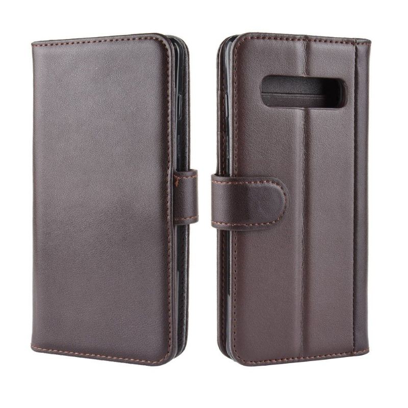 Case Für Samsung Galaxy S10 Plus Brieftasche Premium-leder