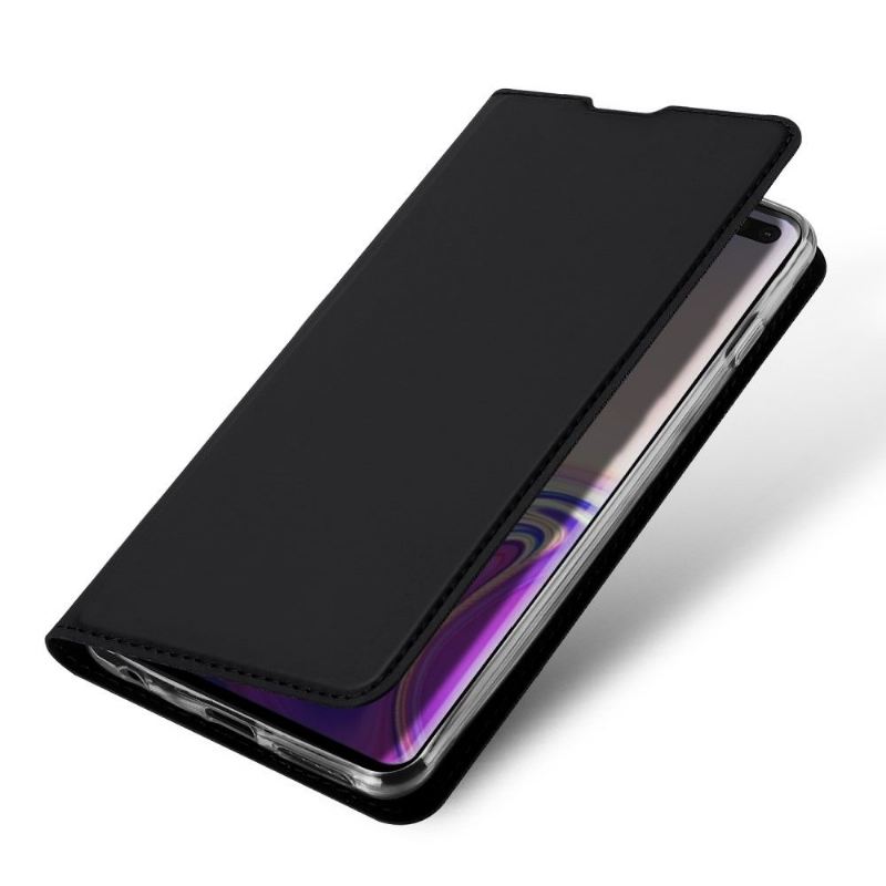 Case Für Samsung Galaxy S10 Plus Business-lederimitat