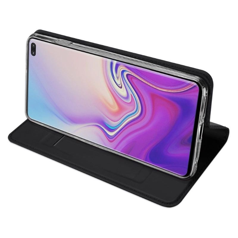 Case Für Samsung Galaxy S10 Plus Business-lederimitat