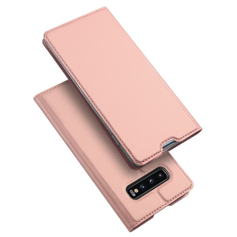 Case Für Samsung Galaxy S10 Plus Business-lederimitat