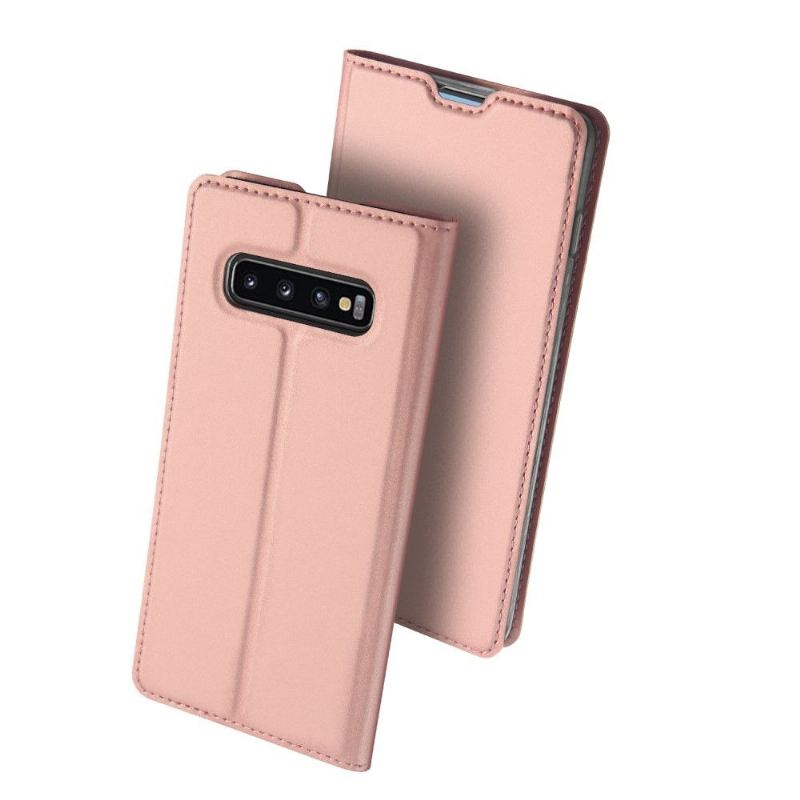 Case Für Samsung Galaxy S10 Plus Business-lederimitat