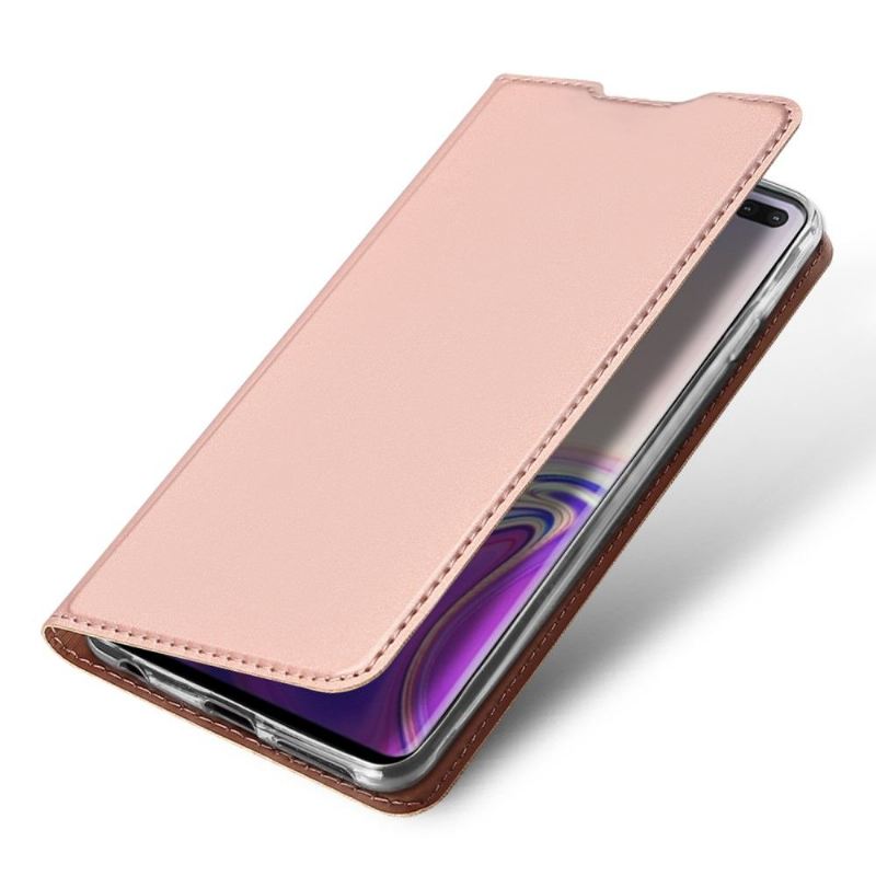 Case Für Samsung Galaxy S10 Plus Business-lederimitat