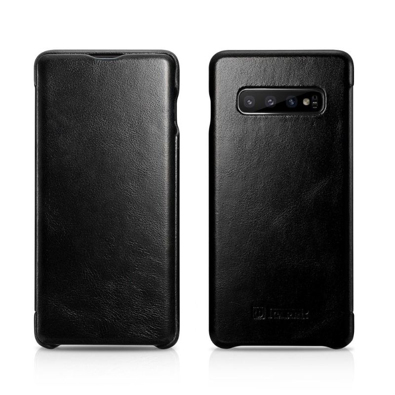 Case Für Samsung Galaxy S10 Plus Echtes Vintage-leder