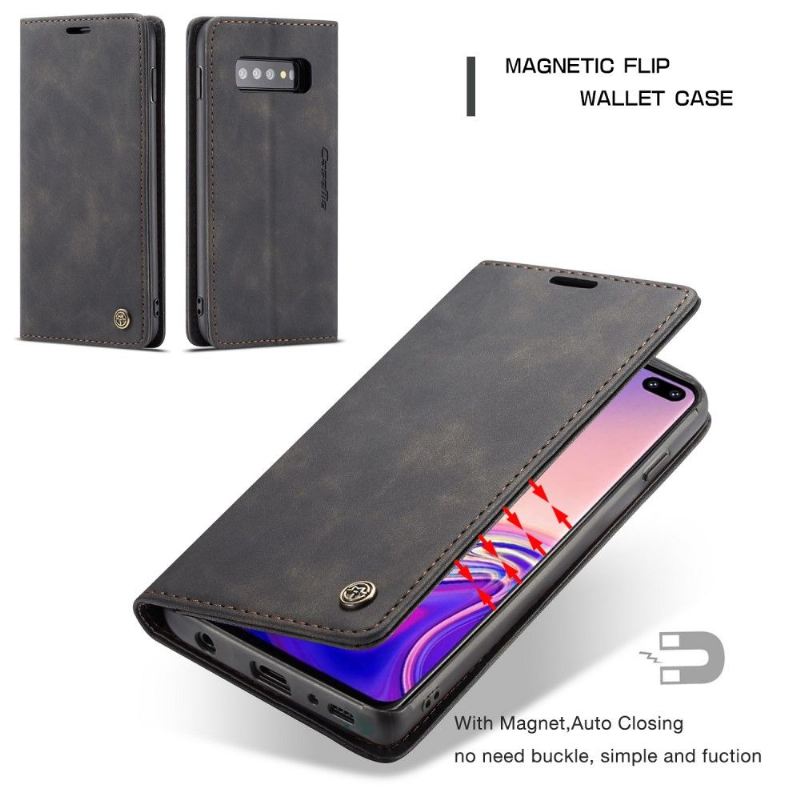 Case Für Samsung Galaxy S10 Plus Hochwertiges Kunstleder