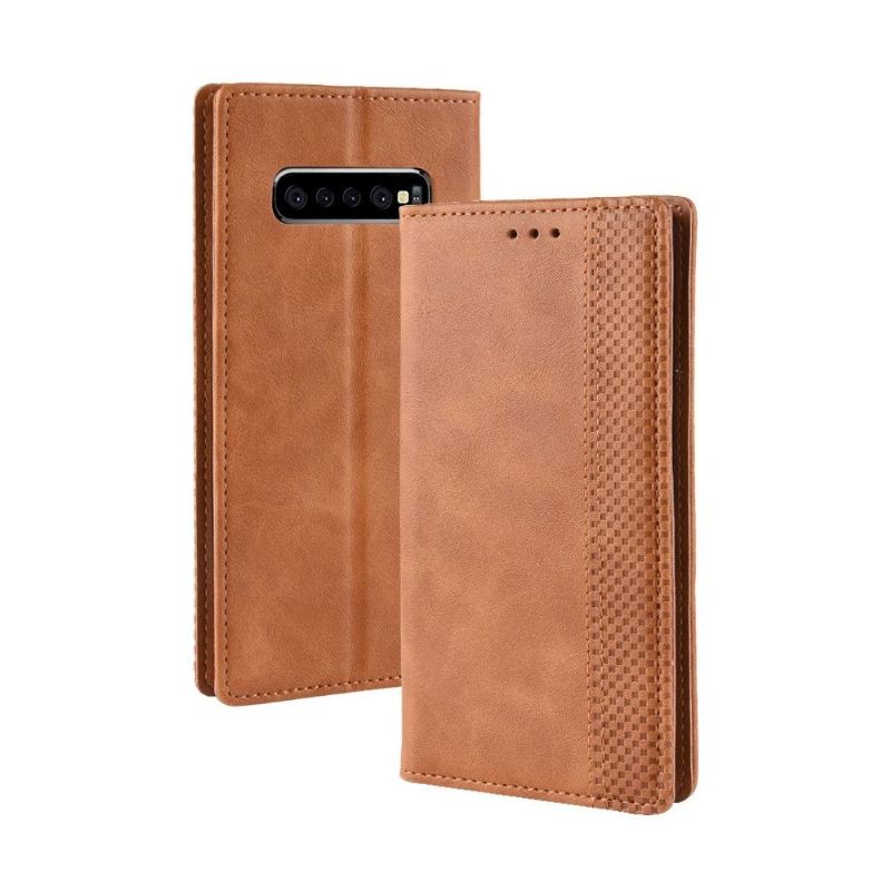 Case Für Samsung Galaxy S10 Plus Lederstil Le Cirénius