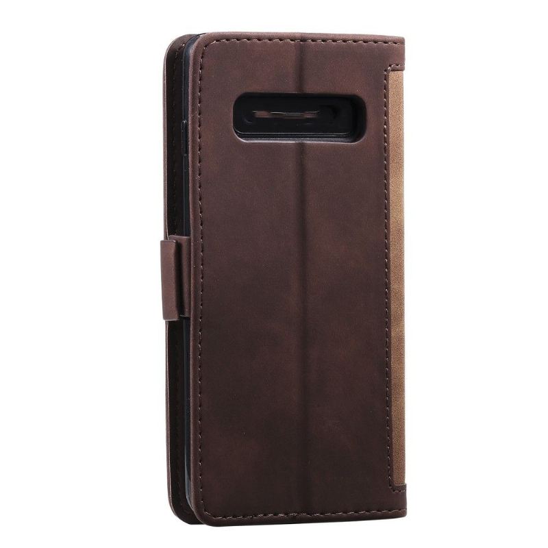 Flip Case Für Samsung Galaxy S10 Plus Vintage-tasche