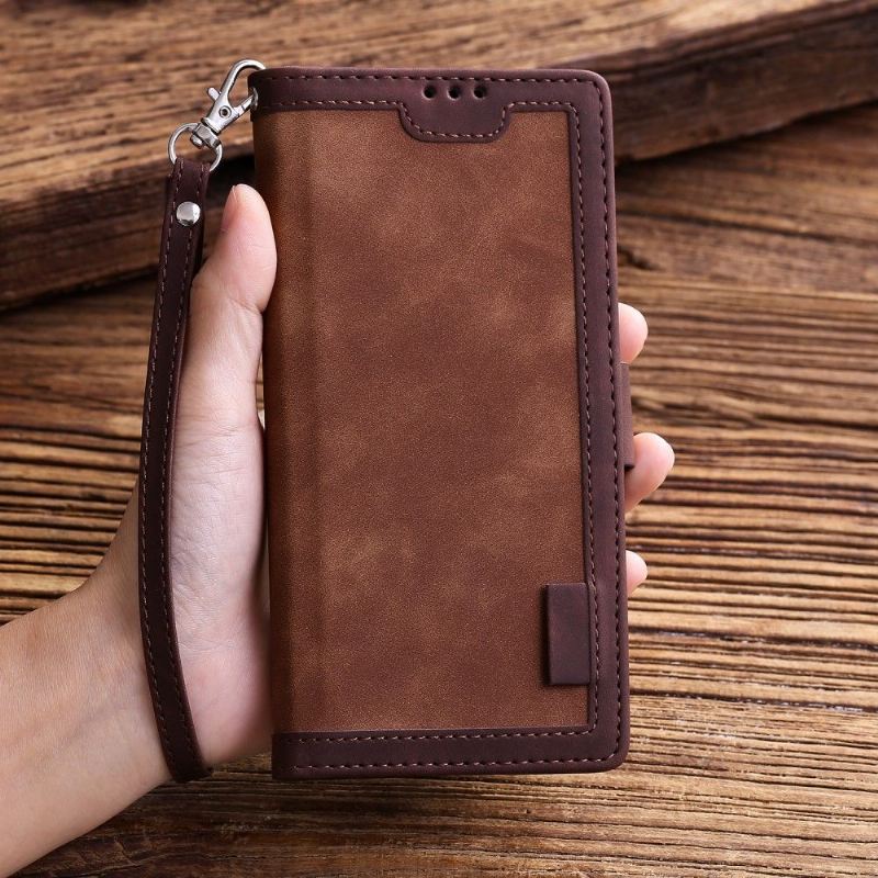 Flip Case Für Samsung Galaxy S10 Plus Vintage-tasche